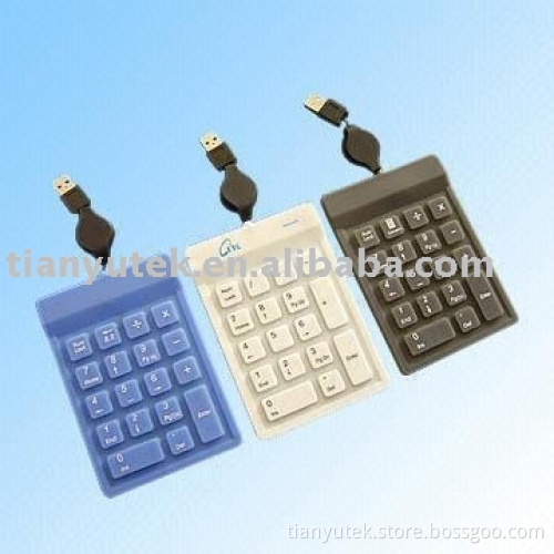 18-key flexible waterproof keyboard BRK100